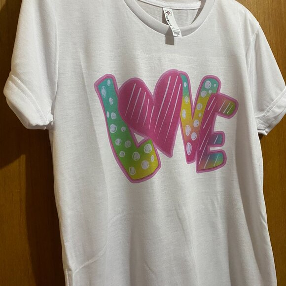 Women's Valentine's Day Love Tee - Picture 5 of 5